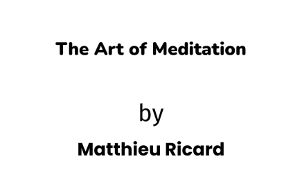 the art of meditation