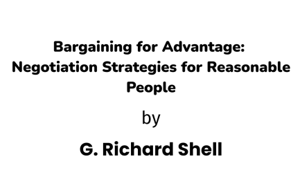 bargaining for advantage